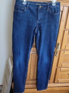 Michael Kors Navy Blue Slim Jeans